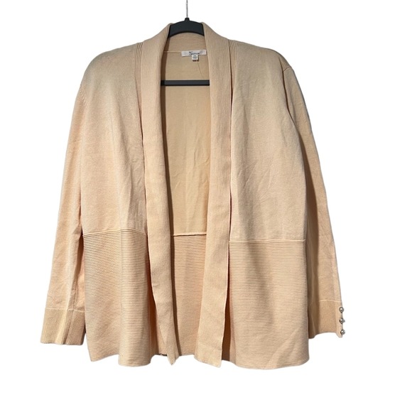 89th Madison Open- Front Cardigan Orange Size PXL - Picture 4 of 6